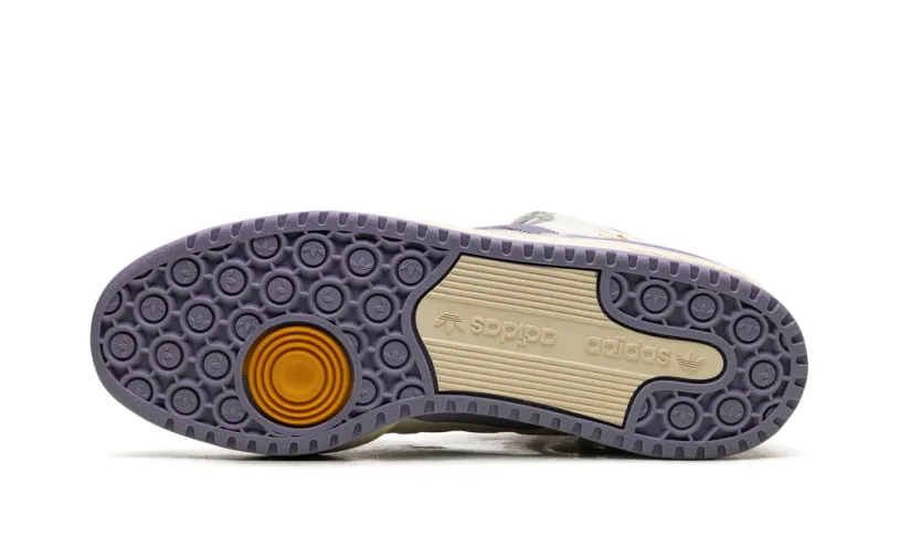 More Adidas Shoes Forum 84 High 'Off White Silver Violet'